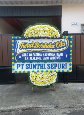 Papan Bunga Duka di Rantau Pandan